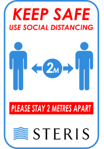 Keep Safe #1 - Use Social Distancing (RED) Metric