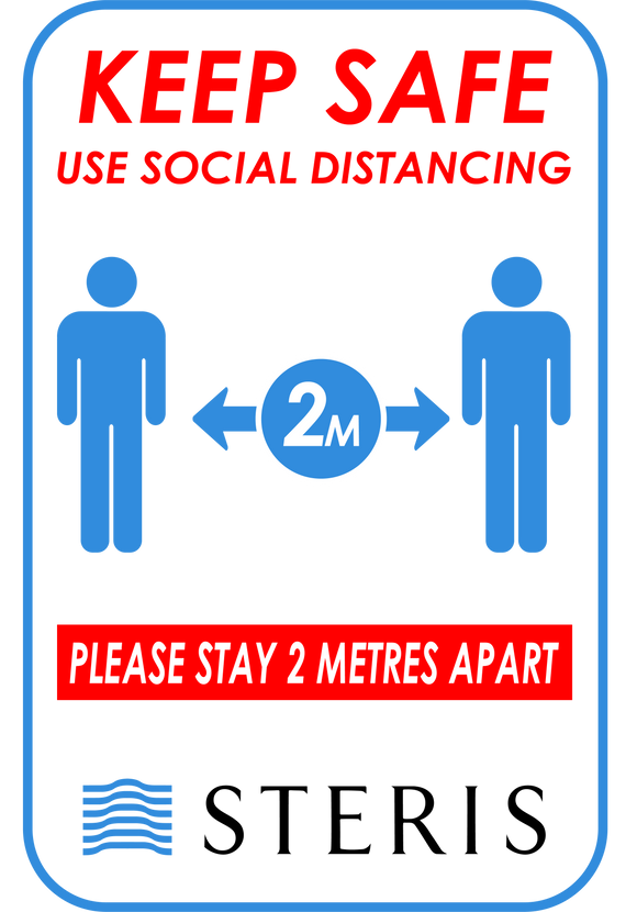 Keep Safe #1 - Use Social Distancing (RED) Metric