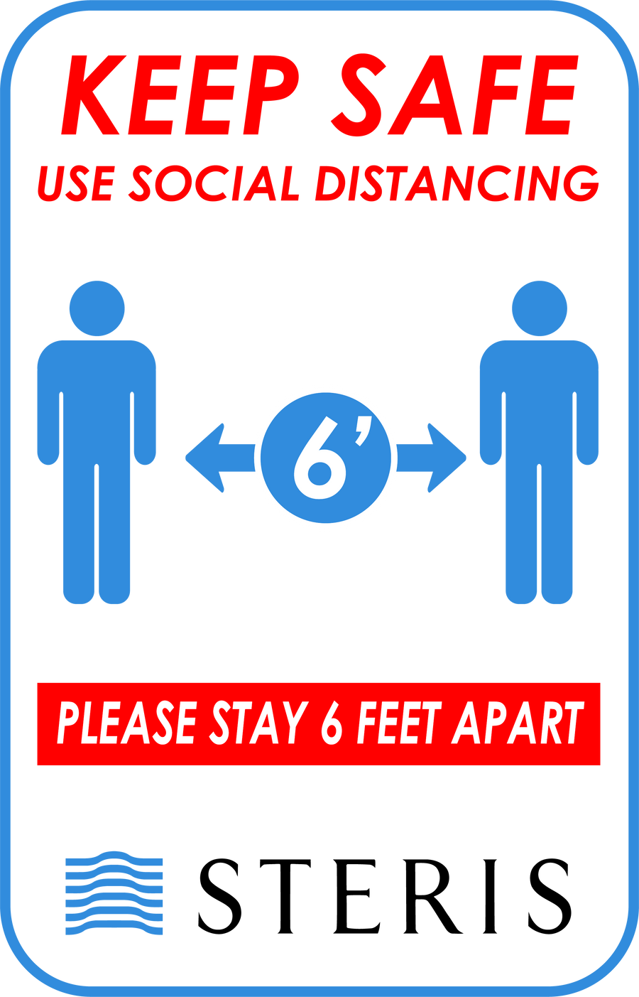 Social Distance Reminders – Steris Portal