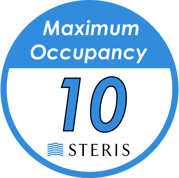 Maximum Occupancy 10 People